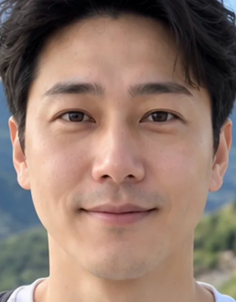 지금의 얼굴 사진 (예시)